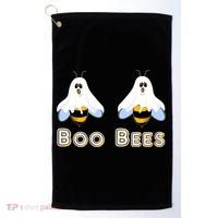 Boo Bees Gift Cute Funny Boobees Halloween Meme Gift Golf Towel thumb 0