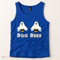 Boo Bees Gift Cute Funny Boobees Halloween Meme Gift Tank Top thumb 2