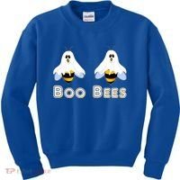 Boo Bees Gift Cute Funny Boobees Halloween Meme Gift Kids Sweatshirt thumb 0