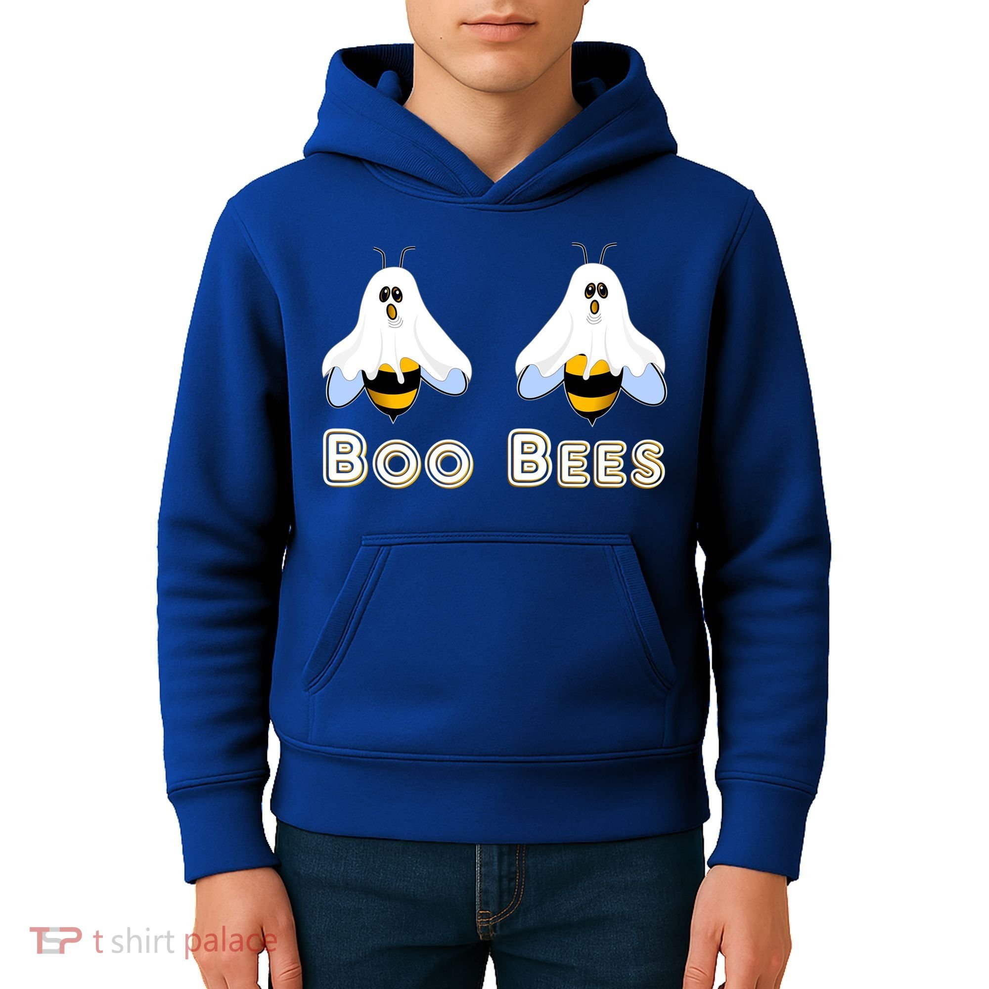 Boo Bees Gift Cute Funny Boobees Halloween Meme Gift Kids Hoodie