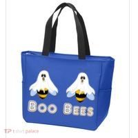 Boo Bees Gift Cute Funny Boobees Halloween Meme Gift Tote Bag thumb 3