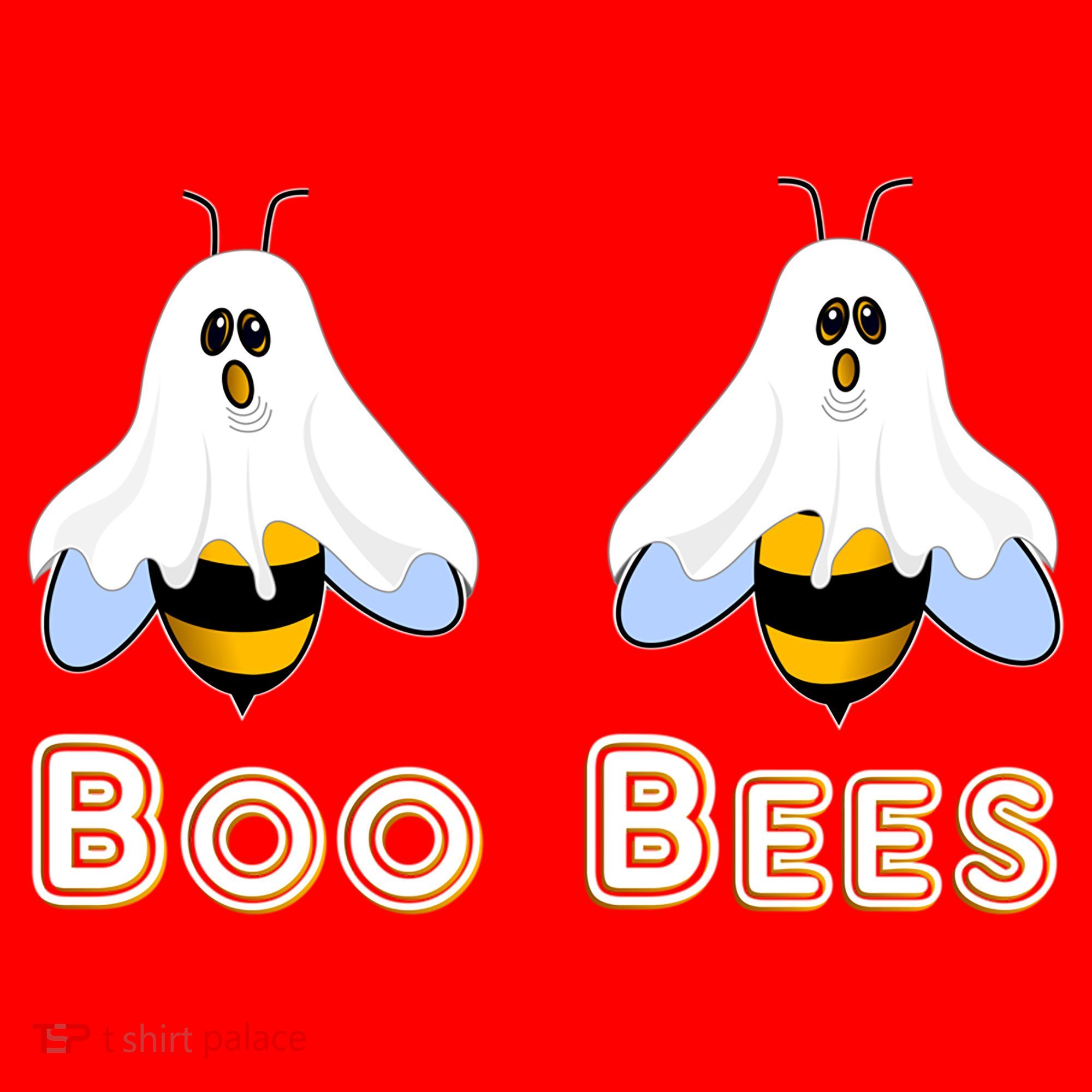 Boo Bees Gift Cute Funny Boobees Halloween Meme Gift Santa Hat