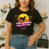Birds Birdwatching Goes Both Ways They Arent Real Truth Meme Comfort Colors Boxy T-Shirt thumb 2