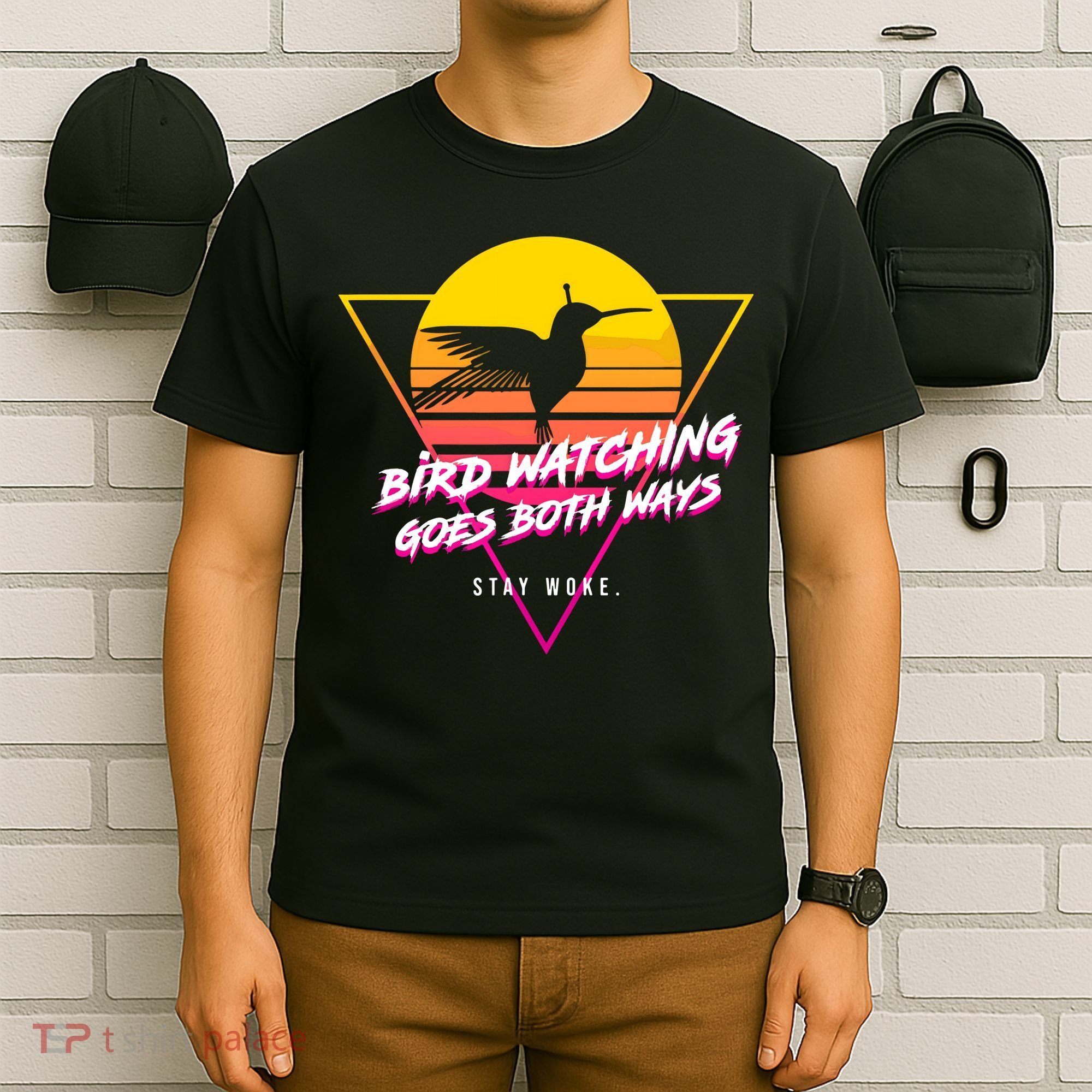 Birds Birdwatching Goes Both Ways They Arent Real Truth Meme T-Shirt