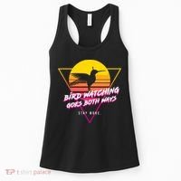 Birds Birdwatching Goes Both Ways They Arent Real Truth Meme Women's Tank Top thumb 0