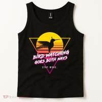 Birds Birdwatching Goes Both Ways They Arent Real Truth Meme Tank Top thumb 2