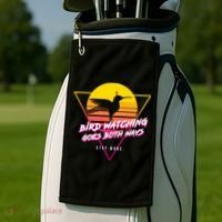 Birds Birdwatching Goes Both Ways They Arent Real Truth Meme Golf Towel thumb 2