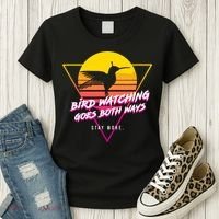 Birds Birdwatching Goes Both Ways They Arent Real Truth Meme Women's T-Shirt thumb 3