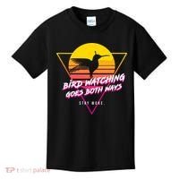 Birds Birdwatching Goes Both Ways They Arent Real Truth Meme Kids T-Shirt thumb 0