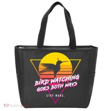 Birds Birdwatching Goes Both Ways They Arent Real Truth Meme Tote Bag