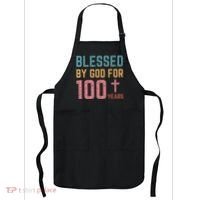 Blessed By God For 100 Years Old Religious Apron thumb 0