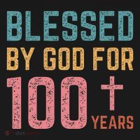 Blessed By God For 100 Years Old Religious Toddler T-Shirt thumb 4