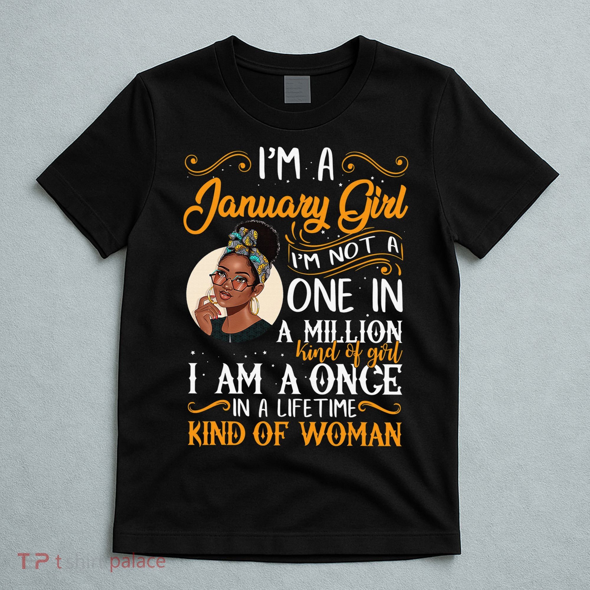 Black  Birthday Gifts Melanin  Capricorn Queen T-Shirt