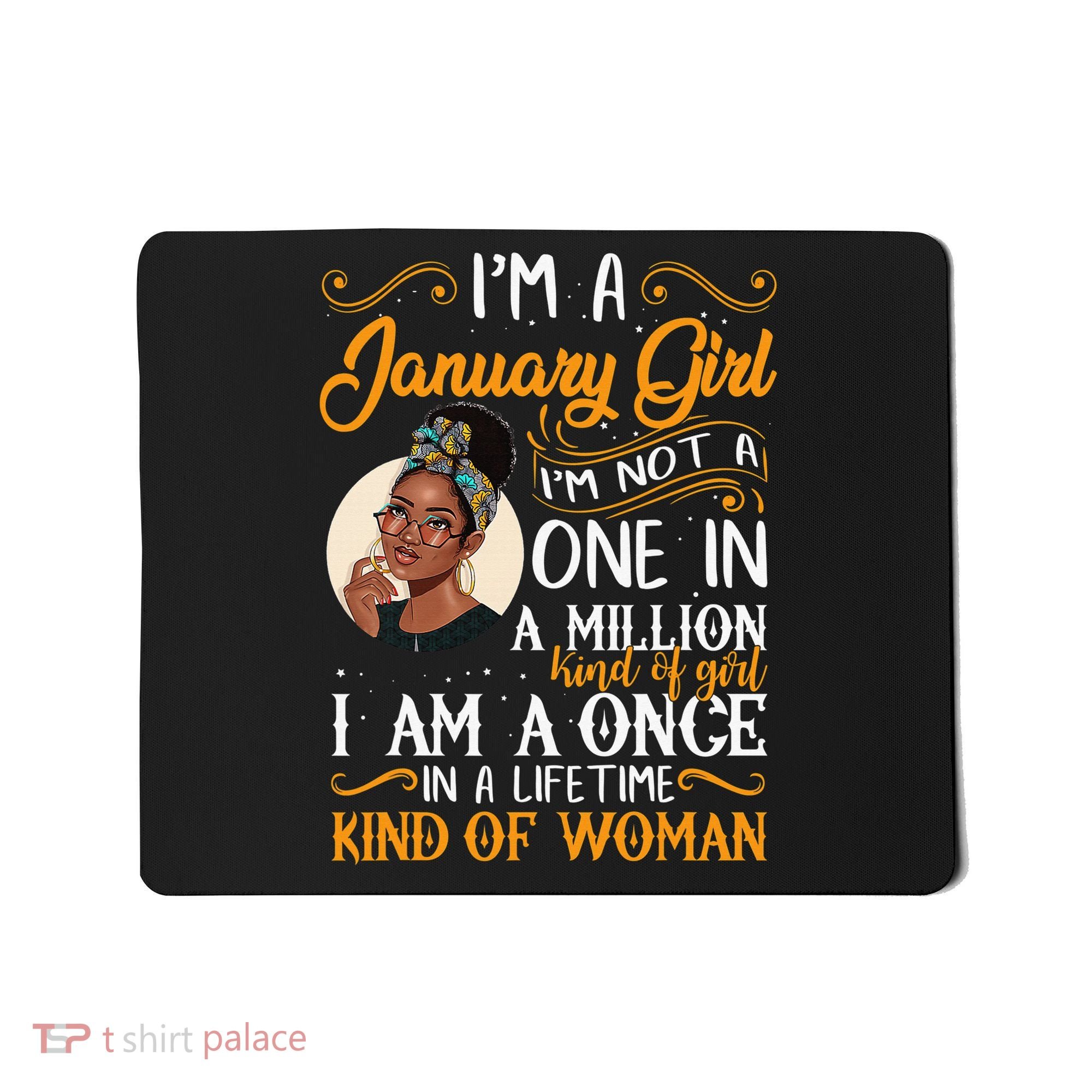 Black  Birthday Gifts Melanin  Capricorn Queen Mousepad