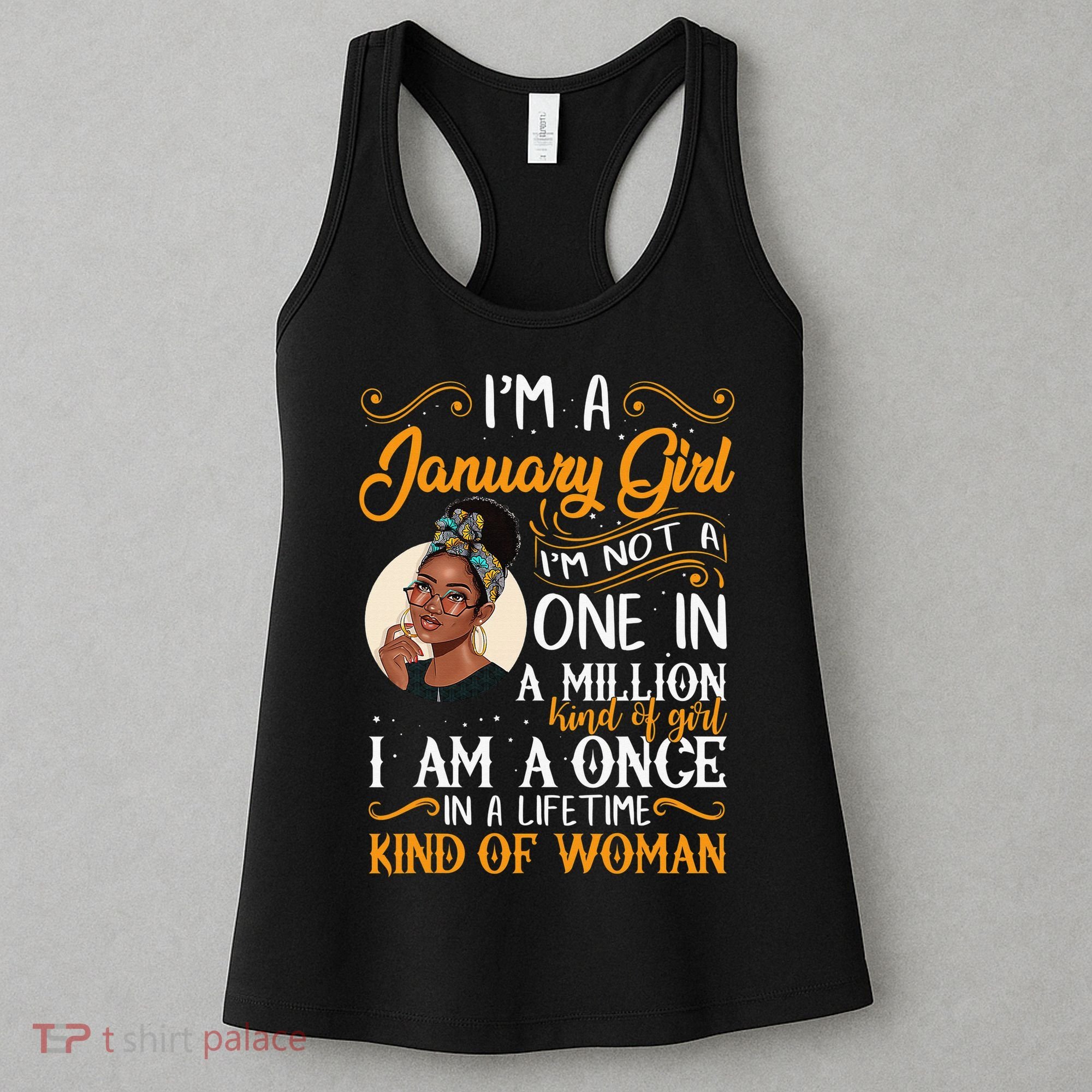 Black  Birthday Gifts Melanin  Capricorn Queen Women's Tank Top