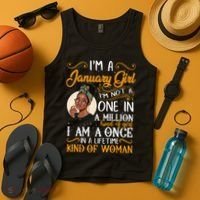Black  Birthday Gifts Melanin  Capricorn Queen Tank Top thumb 4
