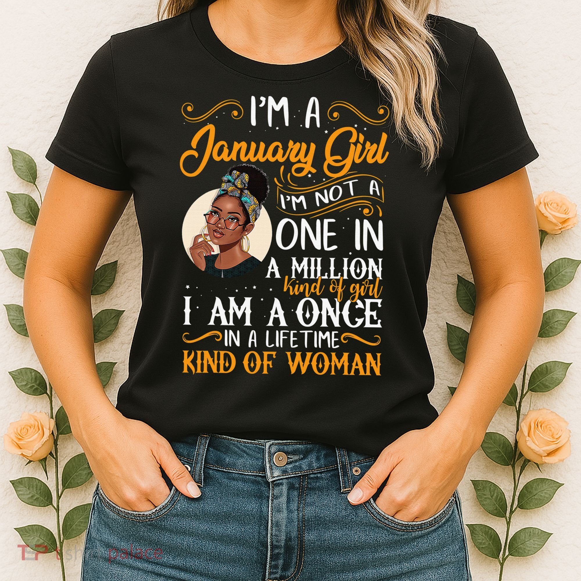 Black  Birthday Gifts Melanin  Capricorn Queen Women's T-Shirt