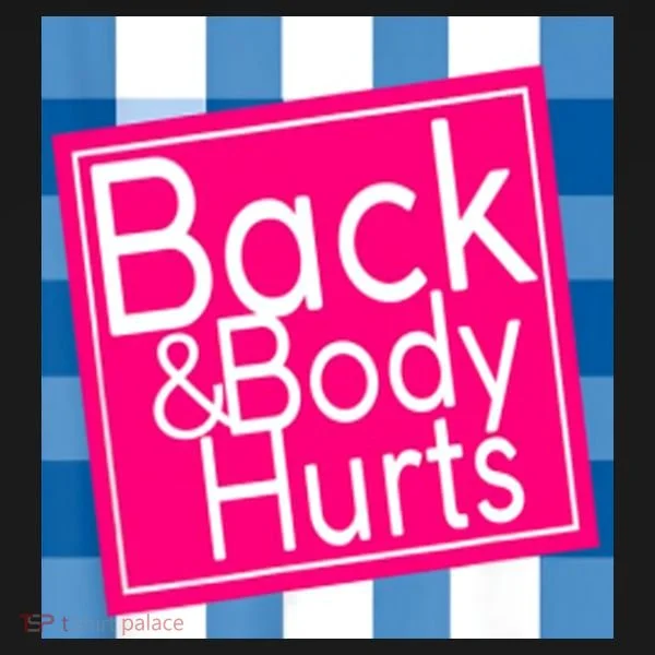 Back & Body Hurts Apron
