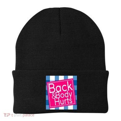 Back & Body Hurts Beanie
