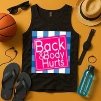 Back & Body Hurts Tank Top thumb 4