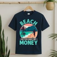 Beach Better Have My Money Metal Detector Funny Retro Bitch Better Have My Money  T-Shirt thumb 2