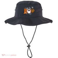 Boo Baseball Halloween Player Catcher Pitcher Spooky Season Meaningful Gift Bucket Hat thumb 0