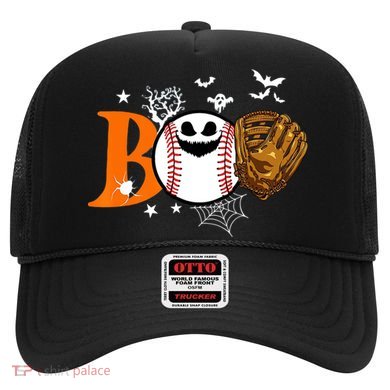 Boo Baseball Halloween Player Catcher Pitcher Spooky Season Meaningful Gift Hat