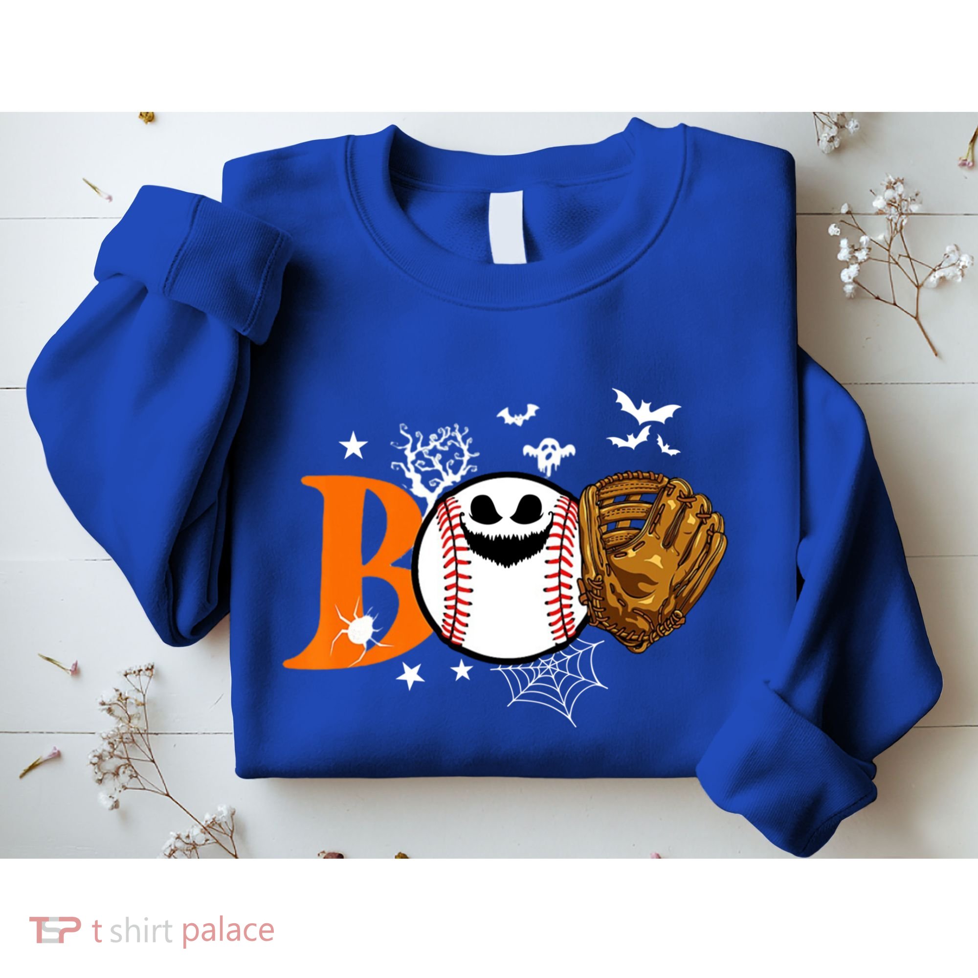 Boo Baseball Halloween Player Catcher Pitcher Spooky Season Meaningful Gift Sweatshirt