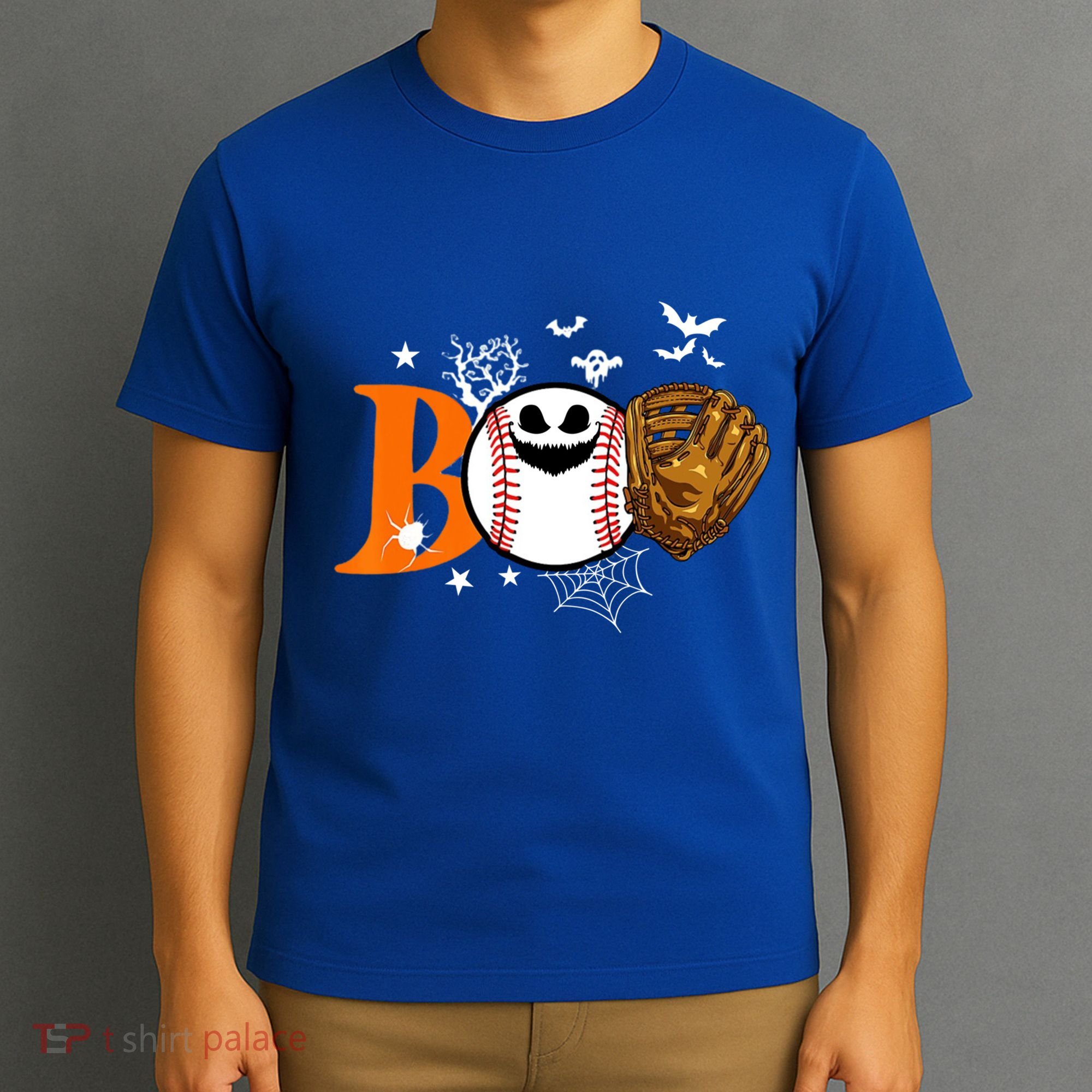 Boo Baseball Halloween Player Catcher Pitcher Spooky Season Meaningful Gift T-Shirt
