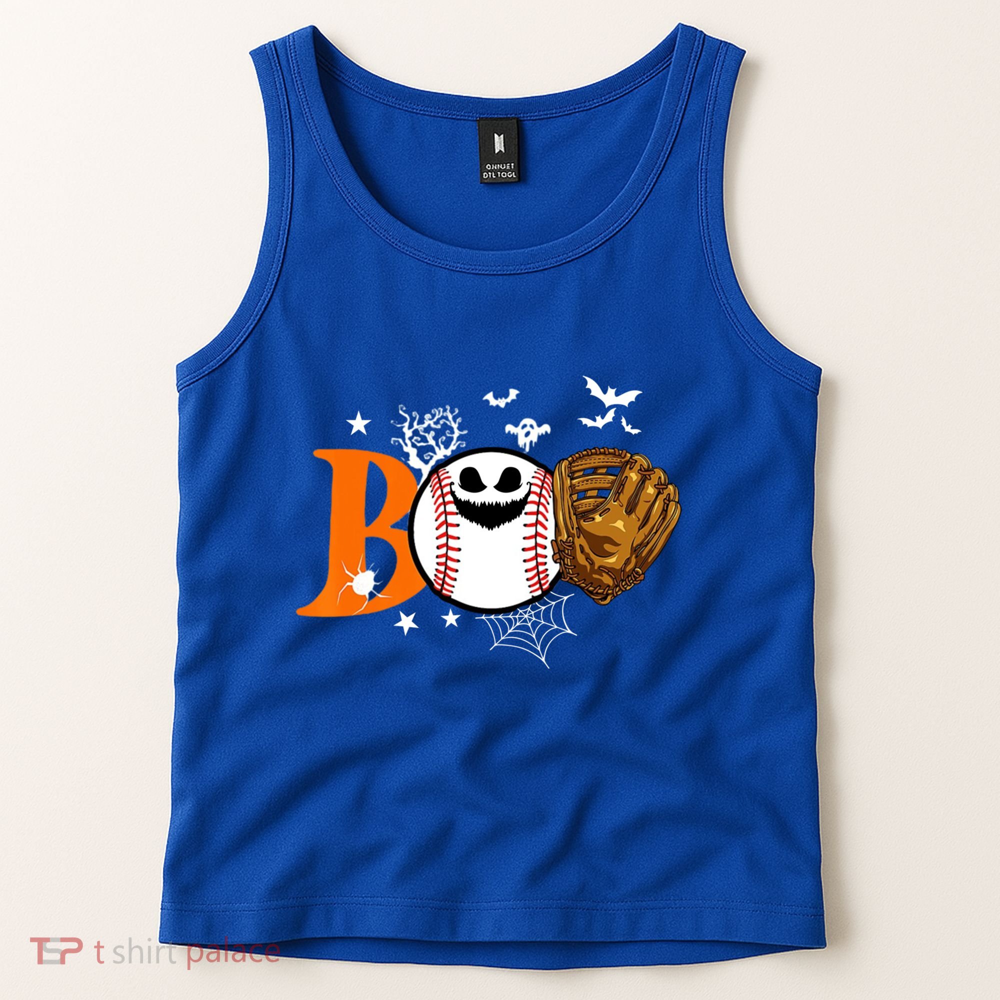 Boo Baseball Halloween Player Catcher Pitcher Spooky Season Meaningful Gift Tank Top