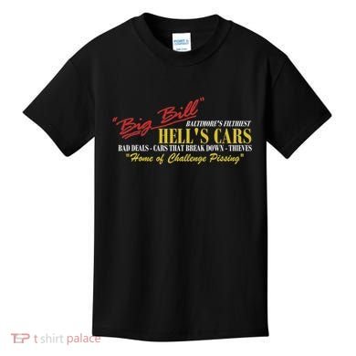 Big Bill HellS Cars Oddly Specific Meme Parody Kids T-Shirt