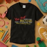 Big Bill HellS Cars Oddly Specific Meme Parody Kids T-Shirt thumb 3
