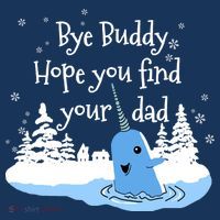 Bye Buddy Hope You Find Your Dad Kids Sweatshirt thumb 2
