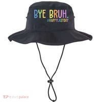 Bye Bruh Happy Last Day Schools Out Bucket Hat thumb 0