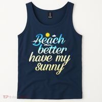 Beach Better Have My Sunny Tank Top thumb 2