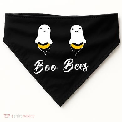Boo Bees Halloween USA-Made Doggie Bandana