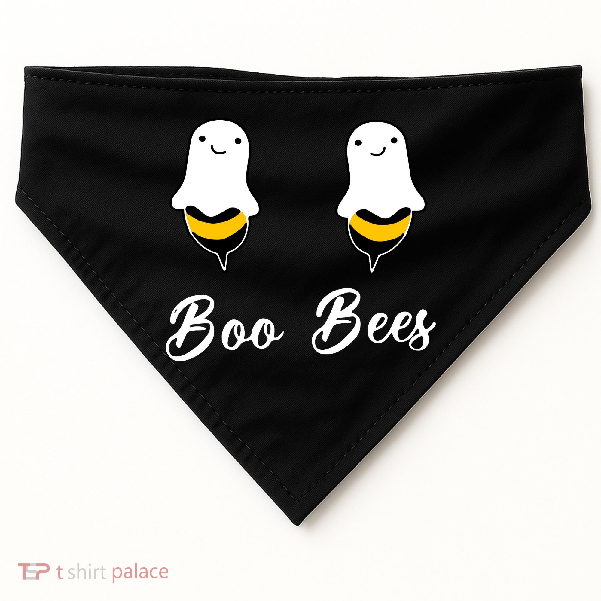Boo Bees Halloween USA-Made Doggie Bandana