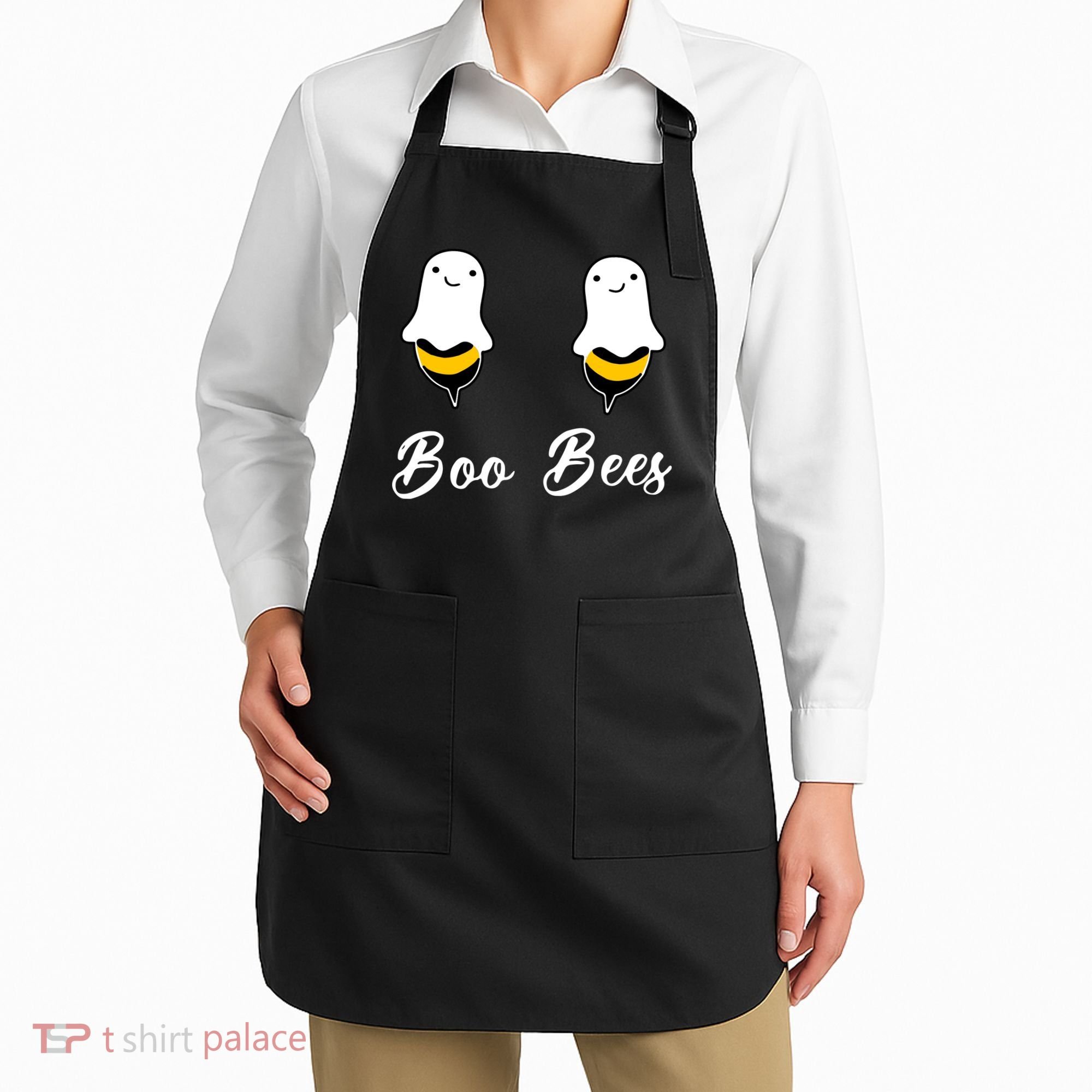 Boo Bees Halloween Apron