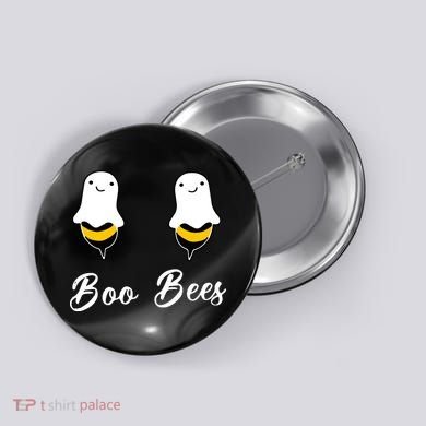 Boo Bees Halloween Button