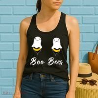 Boo Bees Halloween Women's Tank Top thumb 2