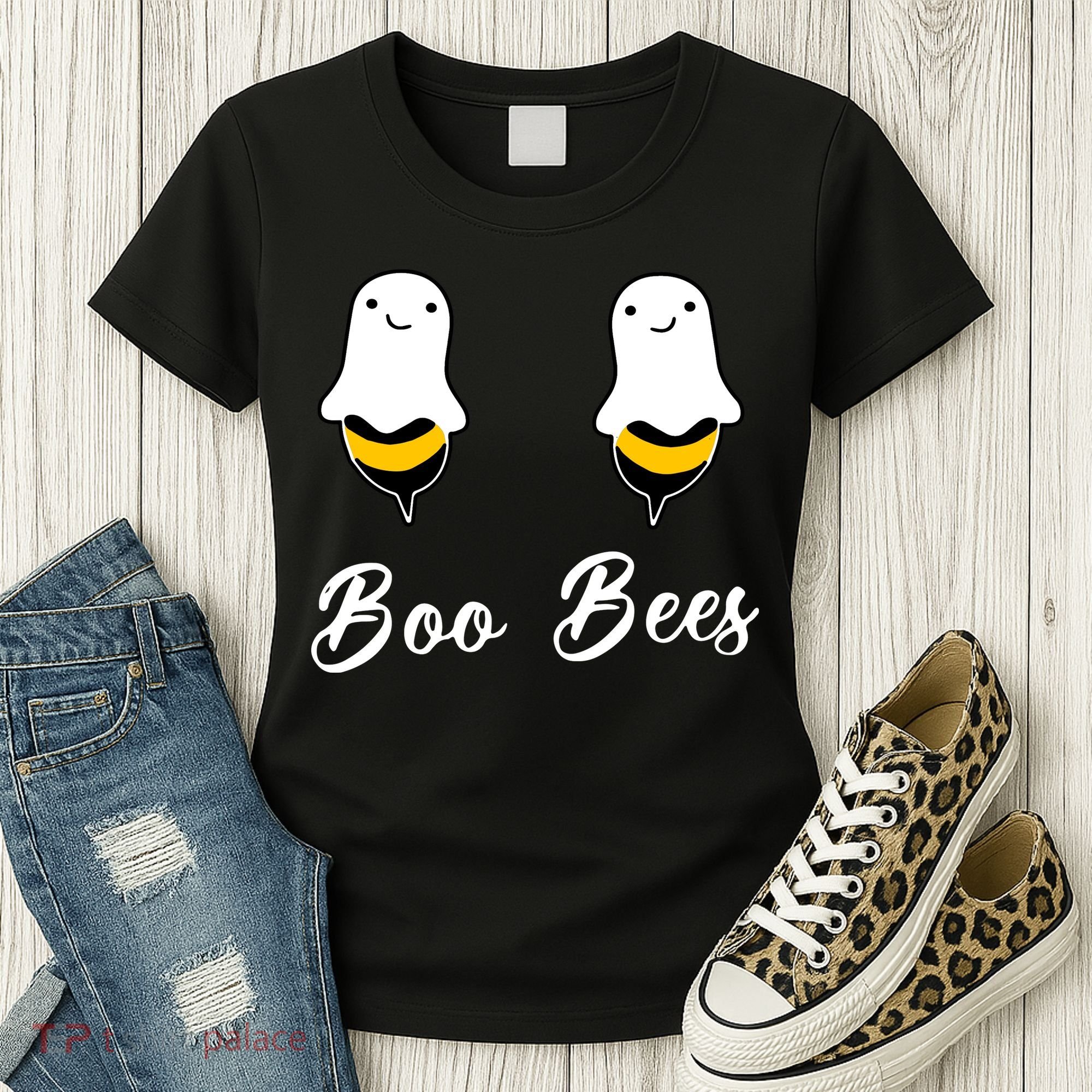 Boo Bees Halloween Women's T-Shirt