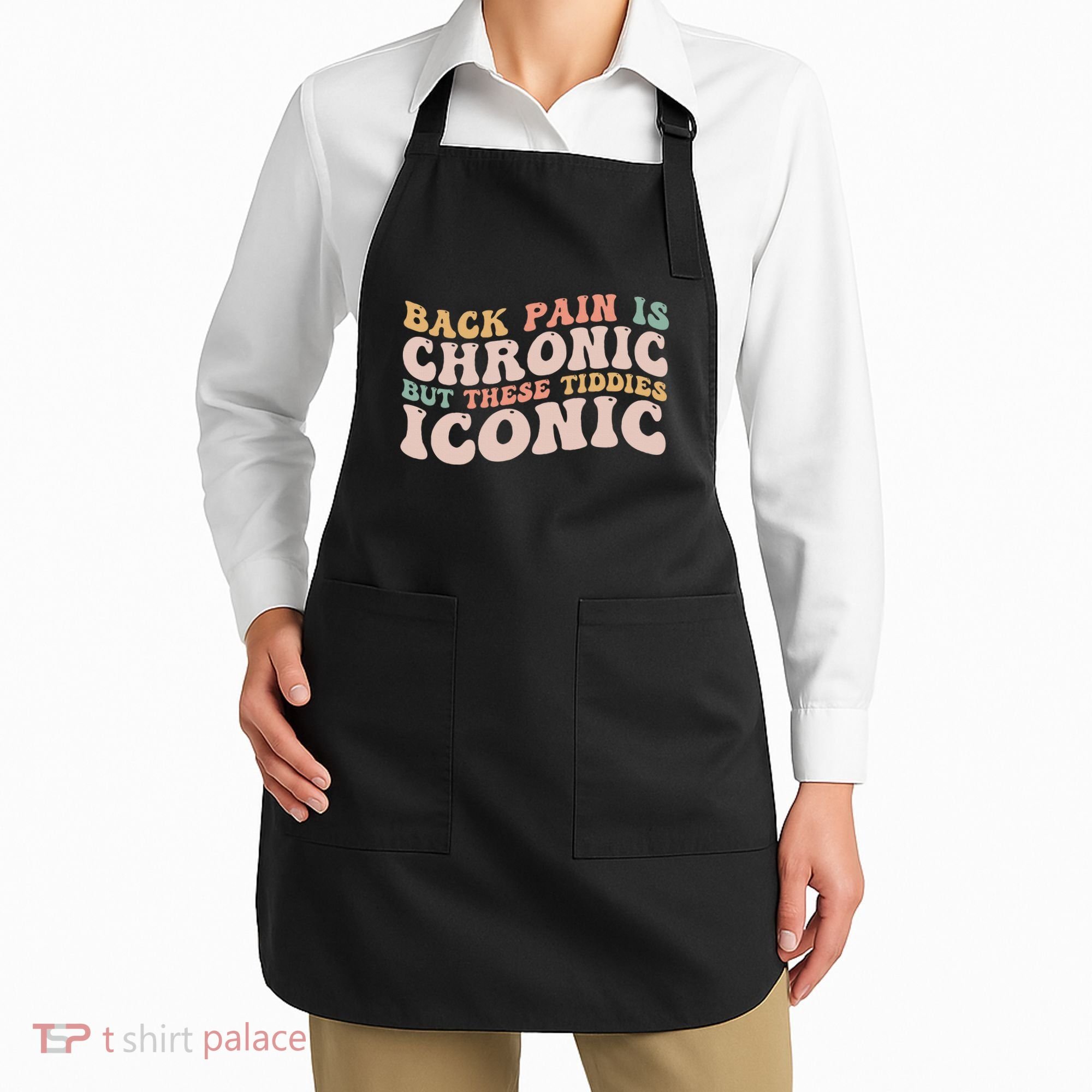 Big Boob Humor Iconic Funny Inappropriate Embarrassing Apron