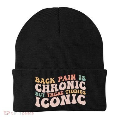 Big Boob Humor Iconic Funny Inappropriate Embarrassing Beanie