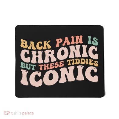 Big Boob Humor Iconic Funny Inappropriate Embarrassing Mousepad
