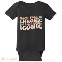 Big Boob Humor Iconic Funny Inappropriate Embarrassing Baby Bodysuit thumb 0
