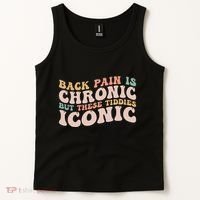Big Boob Humor Iconic Funny Inappropriate Embarrassing Tank Top thumb 2
