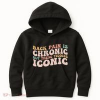 Big Boob Humor Iconic Funny Inappropriate Embarrassing Kids Hoodie thumb 0