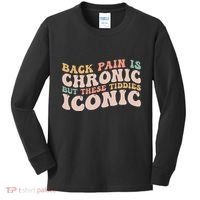 Big Boob Humor Iconic Funny Inappropriate Embarrassing Kids Long Sleeve Shirt thumb 0