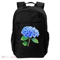 Beautiful Blue Hydrangea Flowers Backpack thumb 0