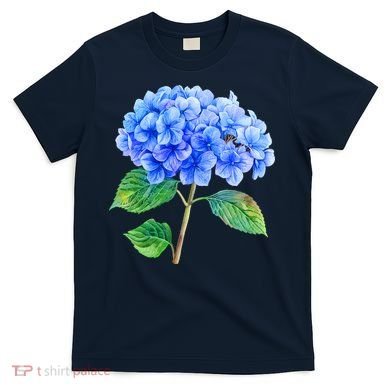 Beautiful Blue Hydrangea Flowers T-Shirt